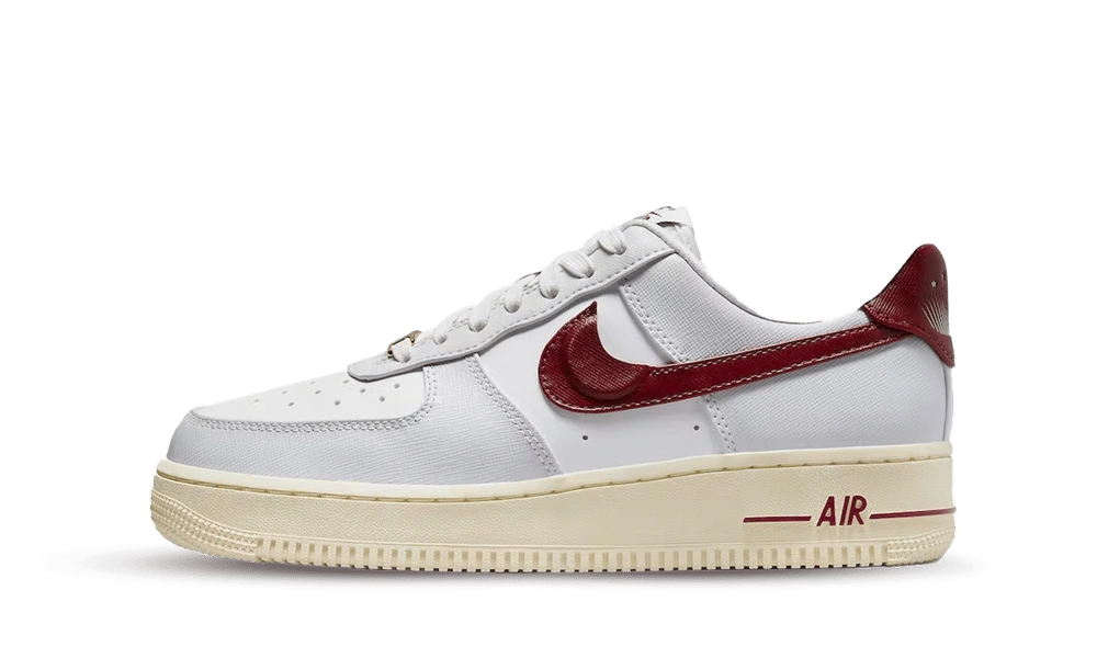 Nike Air Force 1 Low '07 SE Just Do It Photon Dust Team Red (W)
