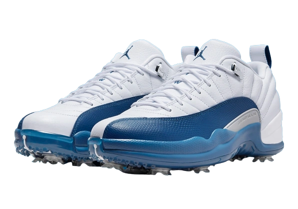 Jordan 12 Retro Low Golf French Blue - Image 1