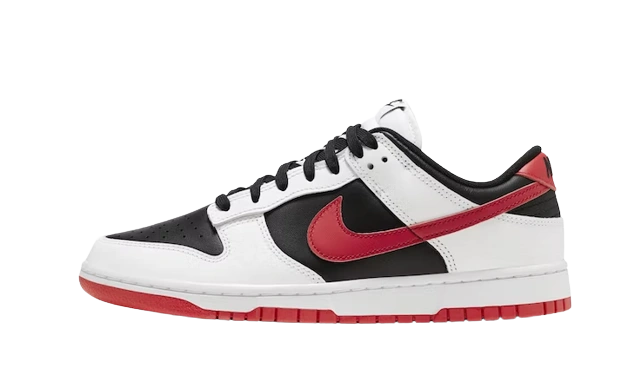Nike Dunk Low Retro White Black University Red product photo