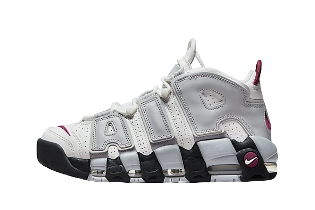 Nike Air More Uptempo Rosewood Wolf Grey (W) Produktfoto