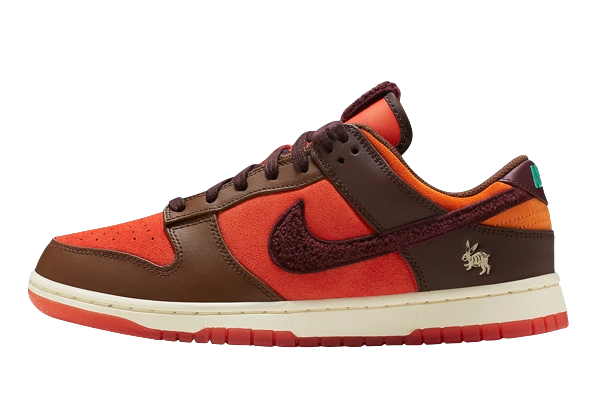 Nike Dunk Low Retro PRM Year of the Rabbit Brown Orange product photo