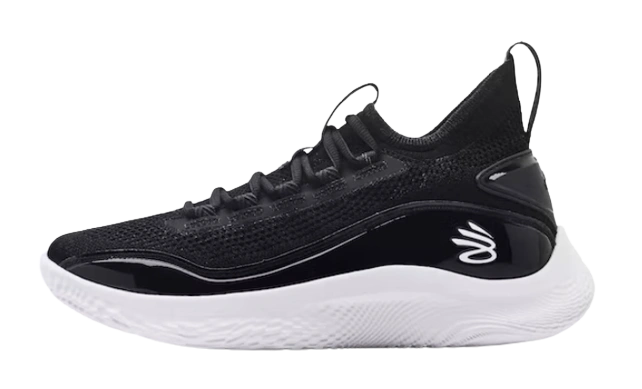 Under Armour Curry Flow 8 Black White Produktfoto