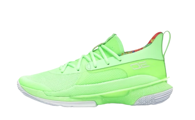 Under Armour Curry 7 Sour Patch Kids Lime productfoto