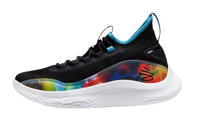 Under Armour Curry 8 Tie Dye Black Produktfoto