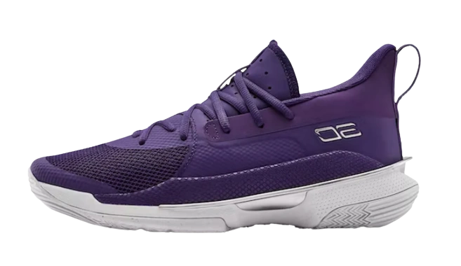 Under Armour Curry 7 Team Purple White Produktfoto