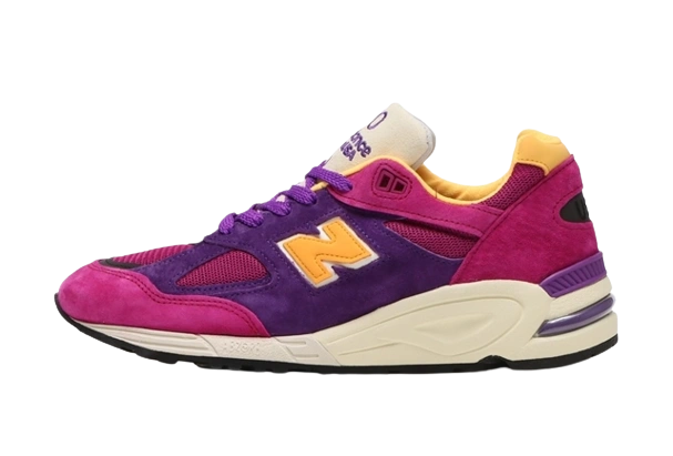 Foto del prodotto New Balance 990v2 MiUSA Teddy Santis Purple Yellow