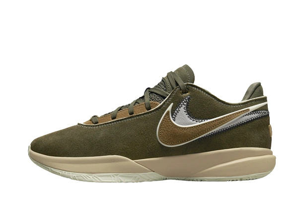 Nike Lebron 20 Olive Green product photo