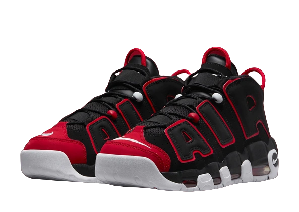 Nike Air More Uptempo Red Toe - Image 1