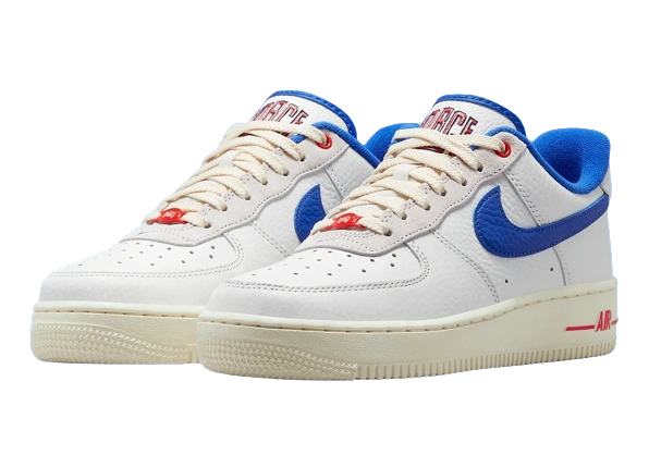 Nike Air Force 1 '07 LX Low Command Force University Blue Summit White (W) - Image 1