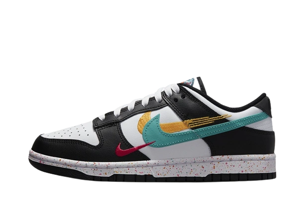 Nike Dunk Low Multiple Swooshes White Washed Teal (W) product photo
