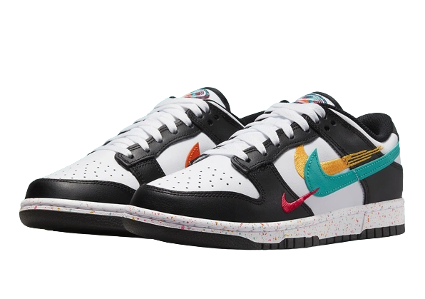 Nike Dunk Low Multiple Swooshes White Washed Teal (W) - Image 1