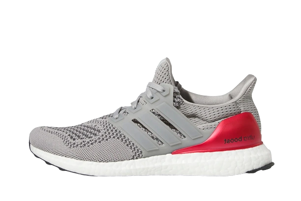 adidas Ultra Boost 1.0 DNA Grey Scarlet productfoto