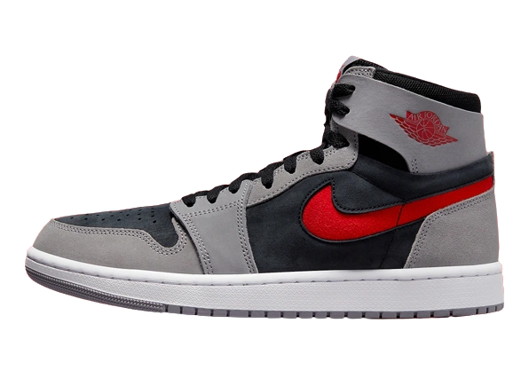 Photo du produit Jordan 1 High Zoom Air CMFT 2 Black Fire Red Cement