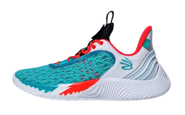 Under Armour Curry Flow 9 White Neptune Produktfoto