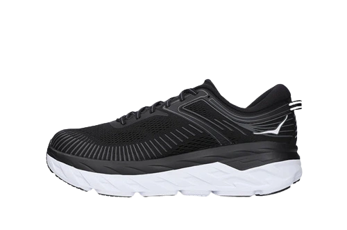 Hoka One One Bondi 7 Black White product photo