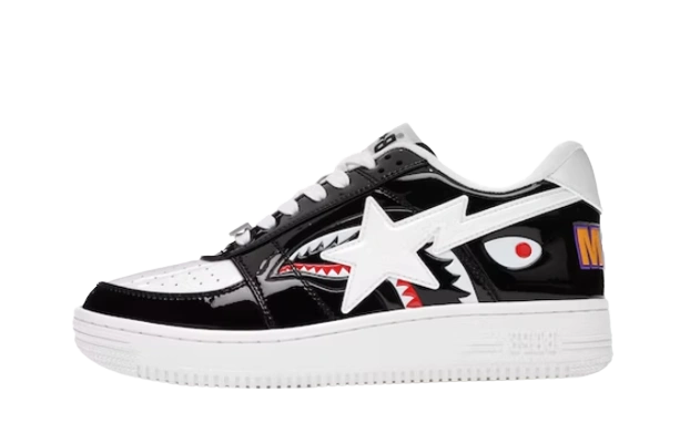A Bathing Ape Bape Sta Low Color Block Shark Black Produktfoto