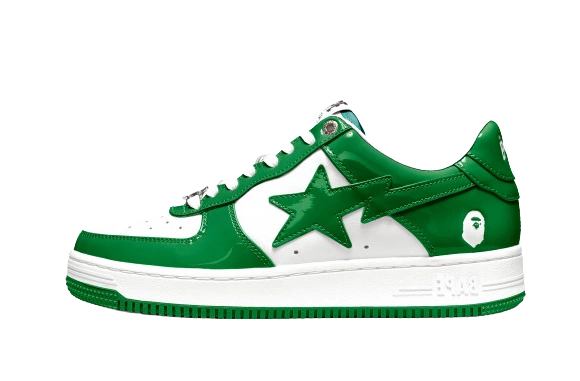 A Bathing Ape Bape Sta Low Green Produktfoto