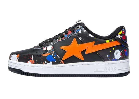 A Bathing Ape Bape Sta Paint Black Produktfoto
