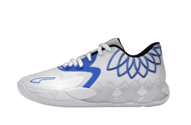 Puma LaMelo Ball MB.01 Lo Team Colors White Bluemazing