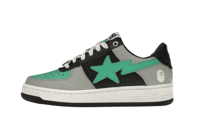 A Bathing Ape Bape Sta Low Grey Green Produktfoto