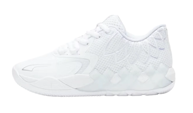 Puma LaMelo Ball MB.01 White Silver (GS) Produktfoto