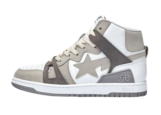 A Bathing Ape Bape Sta 93 Hi Grey product photo
