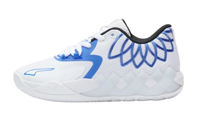 Puma LaMelo Ball MB.01 Lo Team Colors White Bluemazing (GS)