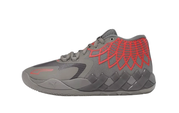 Puma LaMelo Ball MB.01 Rock Ridge Red Blast (GS) Produktfoto