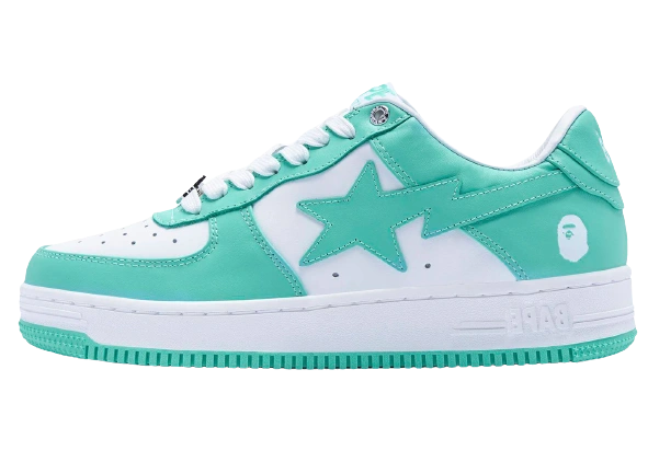 A Bathing Ape Bape Sta White Green (2022) Produktfoto
