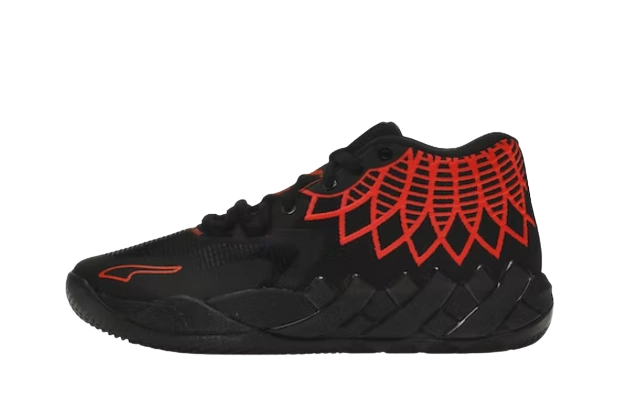 Puma LaMelo Ball MB.01 Black Red Blast (GS) Produktfoto