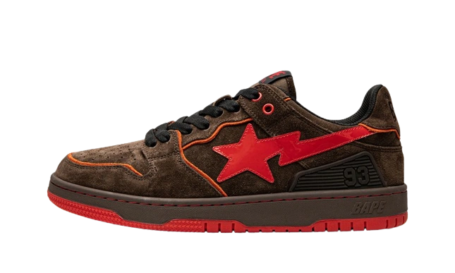 A Bathing Ape Bape SK8 Sta Brown Produktfoto
