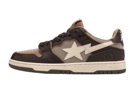 A Bathing Ape Bape SK8 Sta Beige Produktfoto