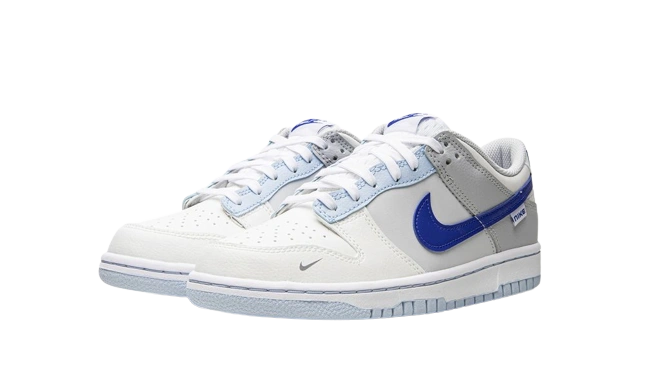 Nike Dunk Low Ivory Hyper Royal (GS) - Image 1