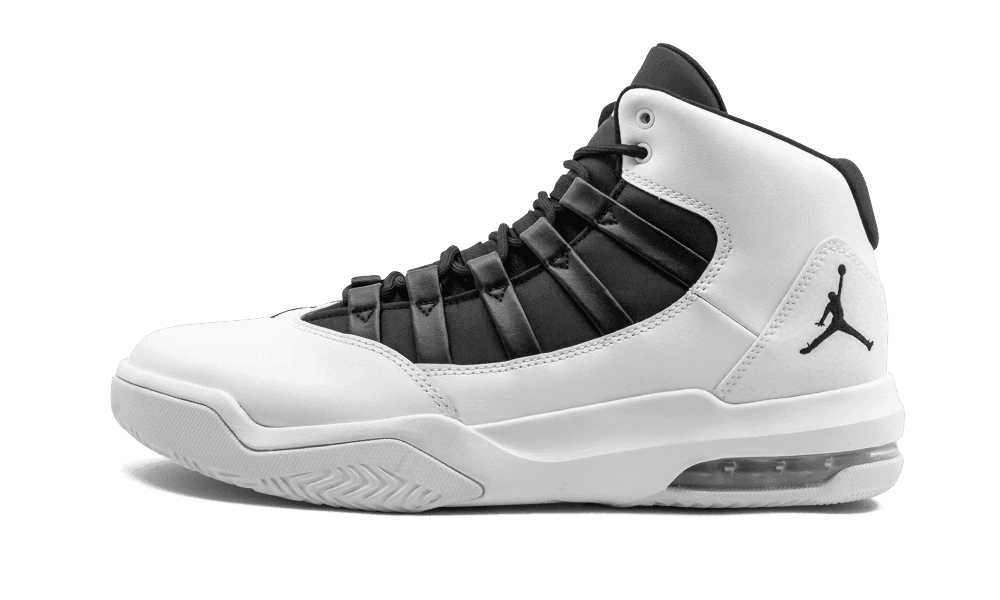 Jordan Max Aura White Black