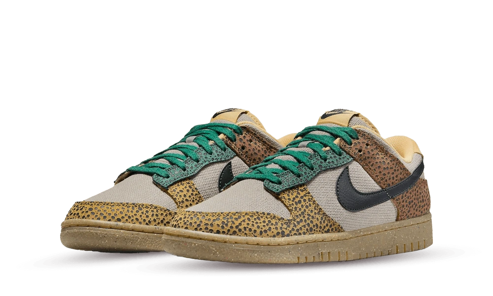 Nike Dunk Low Safari Golden Moss - Image 1