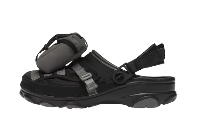 Crocs Bespoke Classic All-Terrain Beams Military Black Grey Produktfoto