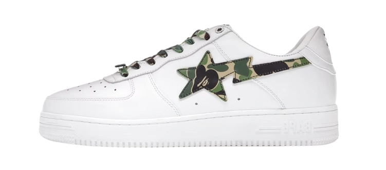 A Bathing Ape Bape Sta ABC Camo White Green (2022) Produktfoto
