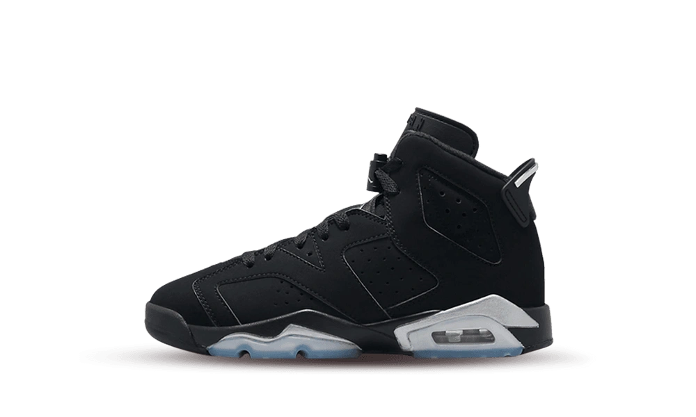 Jordan 6 Retro Chrome Metallic Silver (GS) product photo