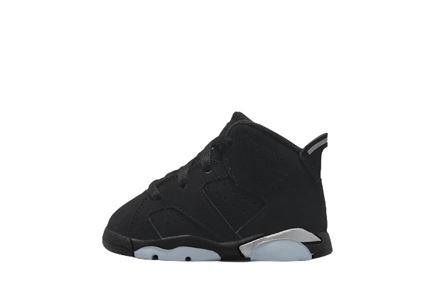 Jordan 6 Retro Chrome Metallic Silver (TD) productfoto