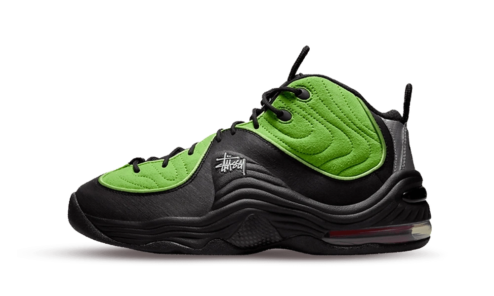 Nike Air Penny 2 Stussy Vivid Green Black Produktfoto