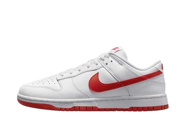 Nike Dunk Low Retro White Picante Red product photo