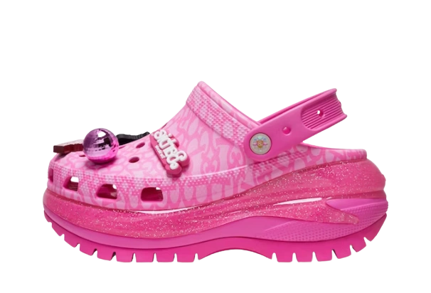Photo du produit Crocs Classic Mega Crush Clog Barbie The Movie Electric Pink
