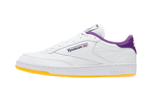 Reebok Club C 85 Eric Emanuel White Purple Yellow productfoto