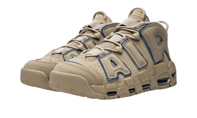 Nike Air More Uptempo 96 Limestone Valerian Blue - Image 1