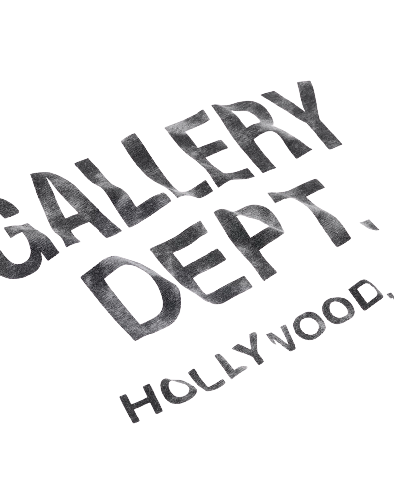 Gallery Dept. Souvenir T-Shirt White Black - Image 2