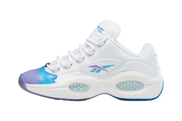 Reebok Question Low Radiant Aqua Hyper Purple productfoto