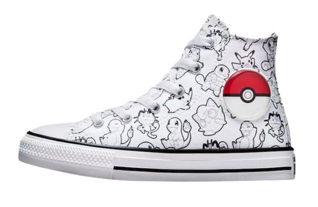 Converse Chuck Taylor All-Star Pokemon Poke Ball (PS) productfoto