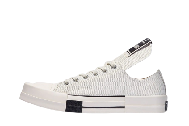 Converse TURBODRK Chuck Taylor All-Star 70 Ox Rick Owens DRKSHDW White productfoto