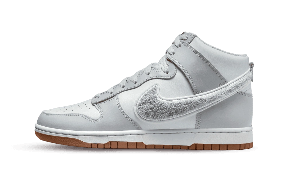Nike Dunk High University Chenille Swoosh Light Smoke Grey product photo
