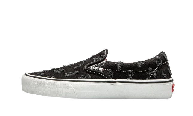 Vans Slip-On Supreme Hole Punch Denim Black productfoto